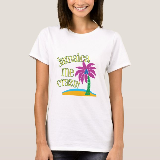 Jamaica mig som är galen tröja (Framsida)
