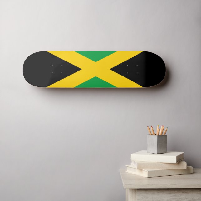 Jamaica Mini Skateboard Bräda 18,5 Cm (Väggkonst (Horz))