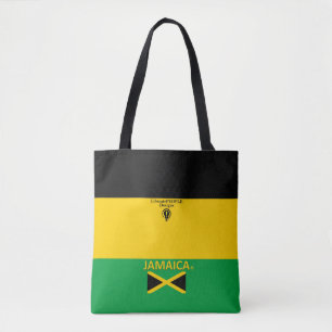Jamaica mode hänger lös för henne tygkasse