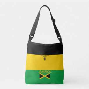 Jamaica mode hänger lös för honom axelväska