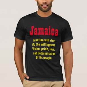 Jamaica-motiverade t-shirts