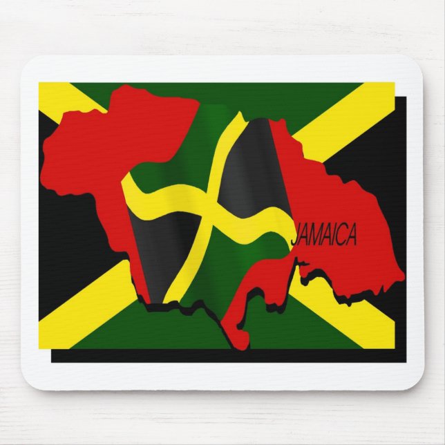 Jamaica mousepad musmatta (Framsidan)