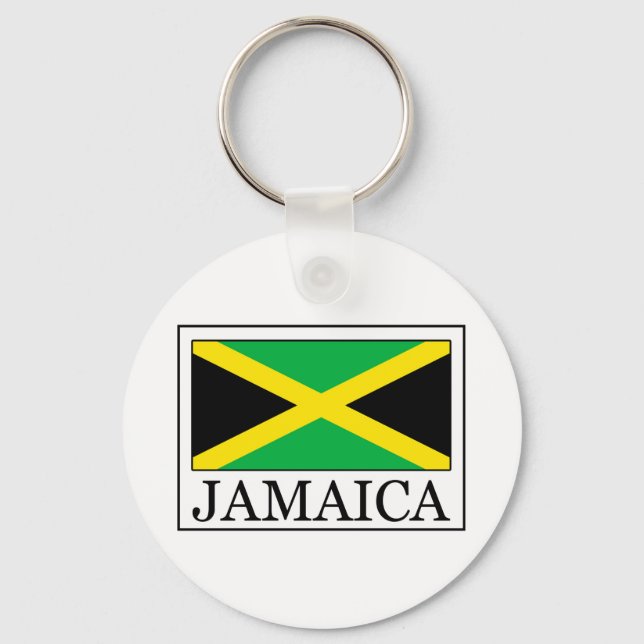 Jamaica-nyckelkedjan Nyckelring (Framsida)