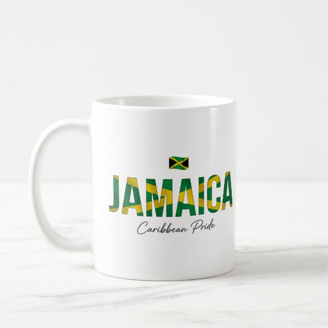 Jamaica Önamn | Varje Dags Stolthet Kaffemugg (Vänster)