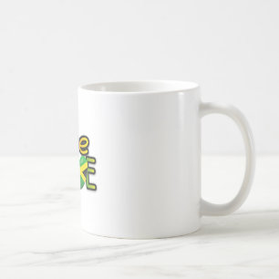Jamaica one kärlek kaffemugg