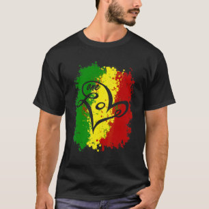 Jamaica One Kärlek Rasta Reggae Music Caribbean Pr T Shirt