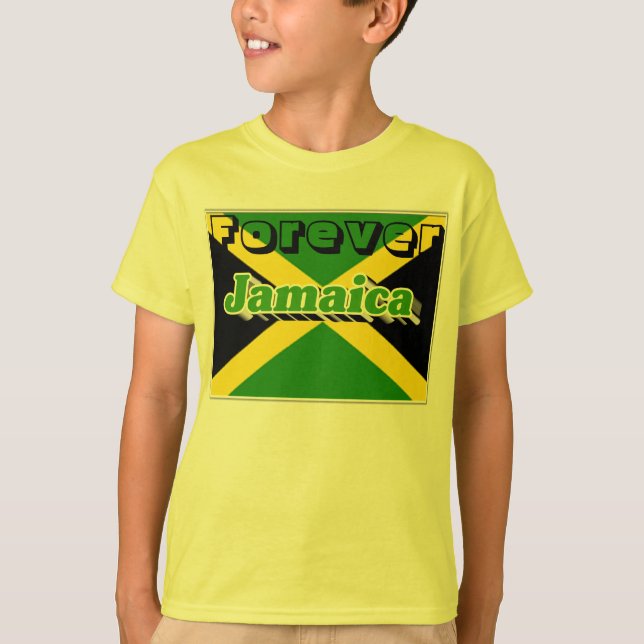 jamaica patriot children t-shirts (Framsida)
