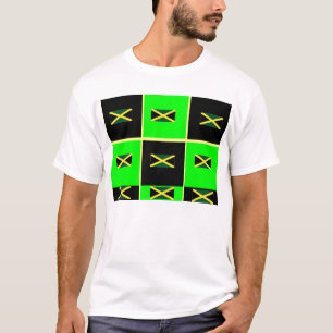 Jamaica patriott-skjortor t-shirt