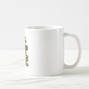 Jamaica peace kärlek irie kaffemugg