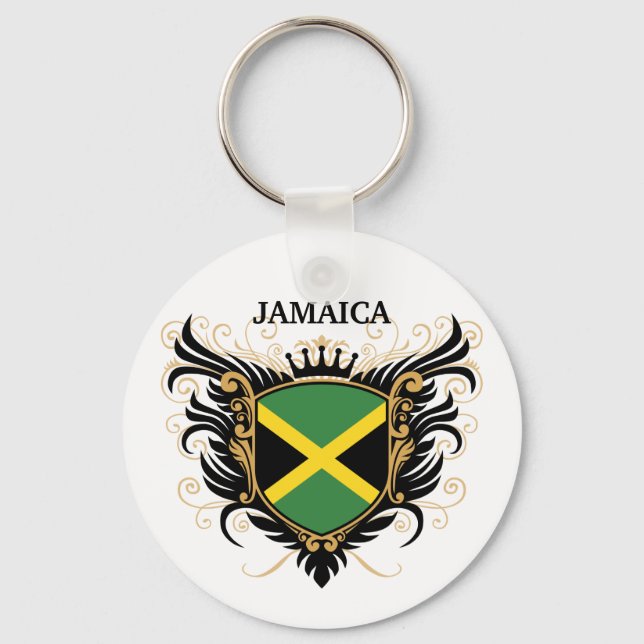 Jamaica [personalize] nyckelring (Framsida)