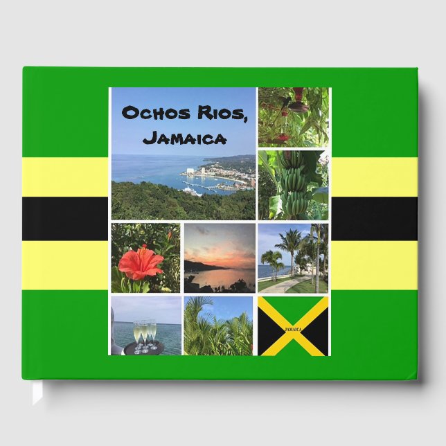 Jamaica Photo Collage Gästböcker (Framsida)