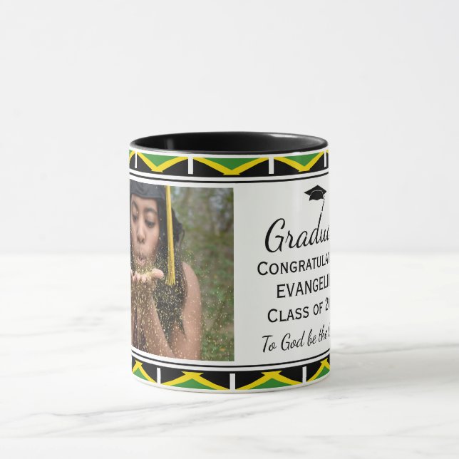 Jamaica Photo Studenten Mugg (Center)