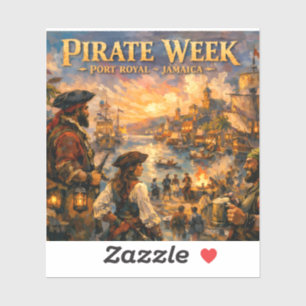 Jamaica Piratvecka port yoyal dekal