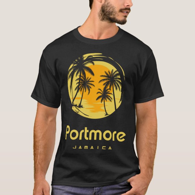Jamaica Portmore T Shirt (Framsida)