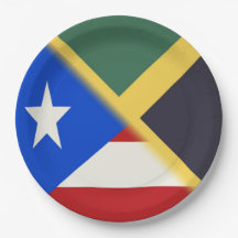 Jamaica Puerto Rico Flagga | Jamaicansk PR Flagga