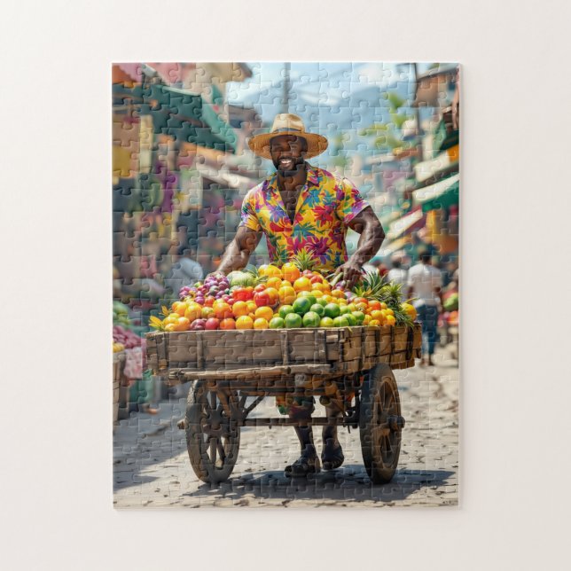 jamaica pushcart pussel (Vertikal)
