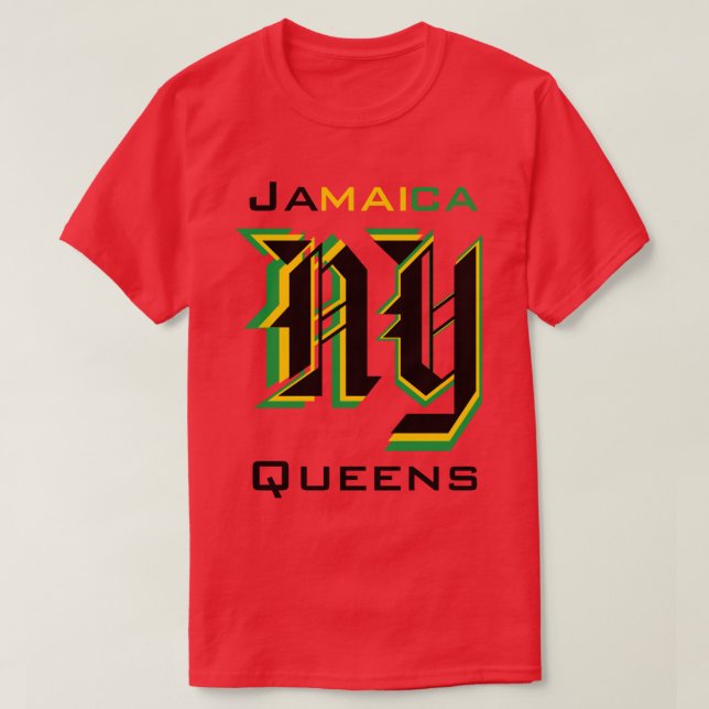 Jamaica Queens T Shirt (Design framsida)