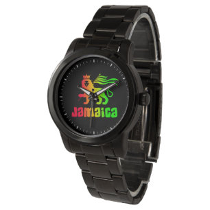 Jamaica Rasta Lejon Armbandsur