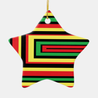 JAMAICA rasta root färg Julgransprydnad Keramik