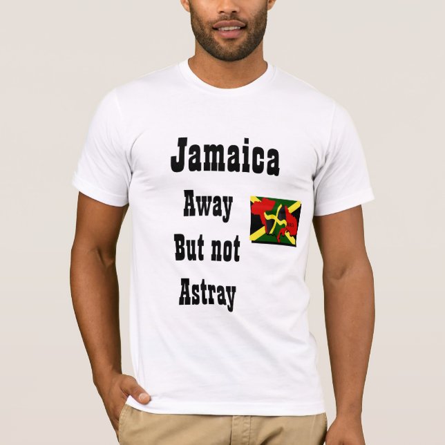 Jamaica,Real Yawd Man Tee Shirt (Framsida)