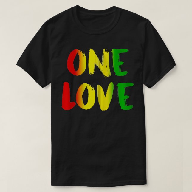 Jamaica Reggae Music Rasta Pride Zip  T Shirt (Design framsida)