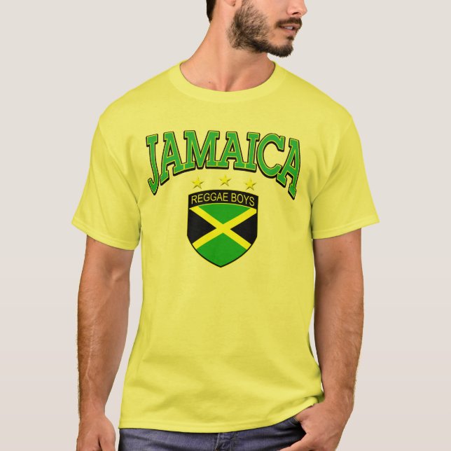 Jamaica Reggaepojkar Tee (Framsida)