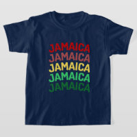 Jamaica Resa semestergrupp som matchar typografi