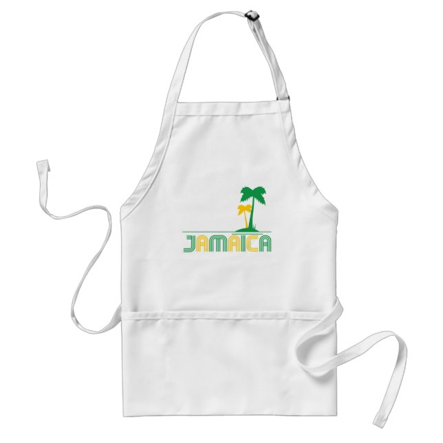 Jamaica Retro förkläde (Framsidan)