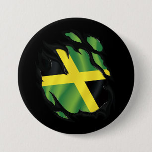 Jamaica Ripping Flagga Knapp