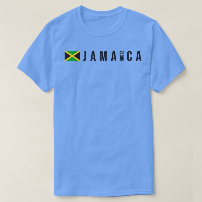 Jamaica Rootz T Shirt (Design framsida)