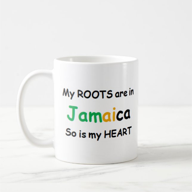 jamaica-rotkaffe mugg (Vänster)