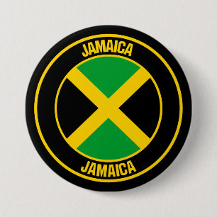 Jamaica Round Emblem Knapp