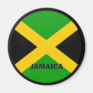 Jamaica Roundel kvalitets- flagga Magnet