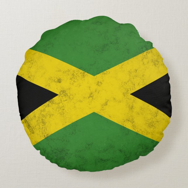 Jamaica Rund Kudde (Baksidan)