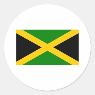 Jamaica Runt Klistermärke