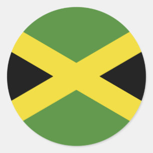 Jamaica Runt Klistermärke
