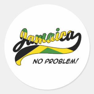Jamaica Runt Klistermärke