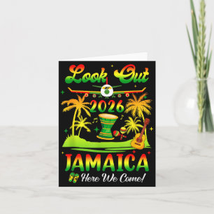 Jamaica Semester 2026 Här Kommer Vi Matchande Föde Kort