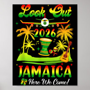 Jamaica Semester 2026 Här Kommer Vi Matchande Föde Poster