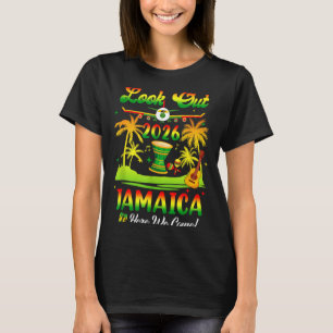 Jamaica Semester 2026 Här Kommer Vi Matchande Föde T Shirt