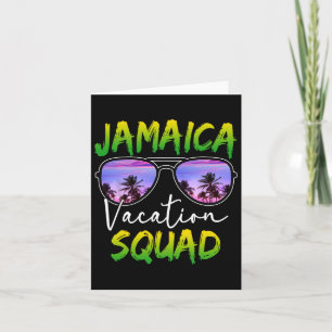 Jamaica Semesterlag 2025 Matchande Familjegrupp  Kort