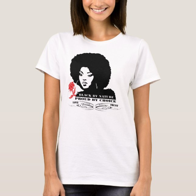 Jamaica Shirt ’Black by Nature’ T-shirt (Framsida)