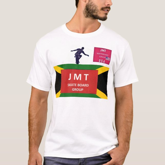 JAMAICA SK8 JMT T-Shirt (Framsida)