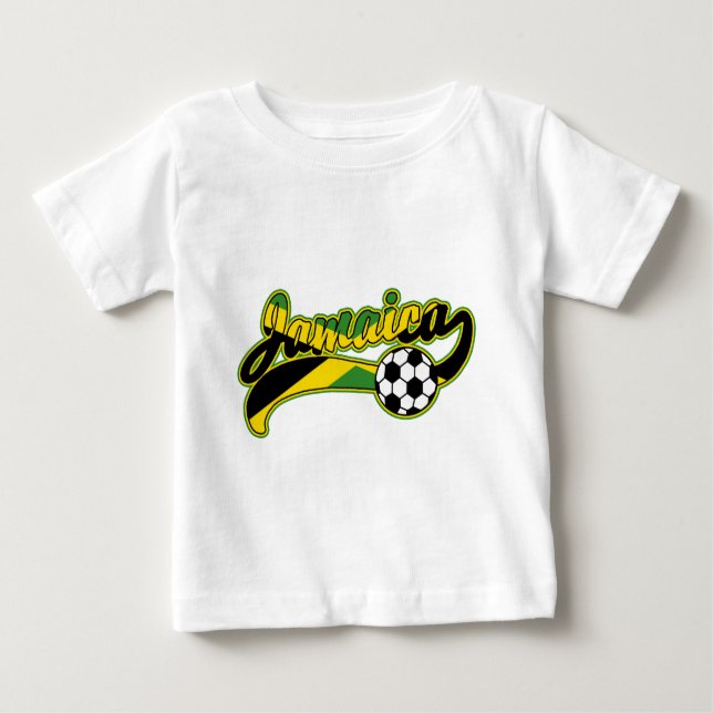 Jamaica Soccer Tee Shirt (Framsida)