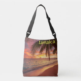 jamaica solnedgång crossbody väska