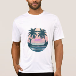 Jamaica solnedgångssäl t shirt