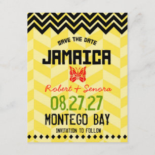 JAMAICA Spara datumlänkens Pappra Datumet