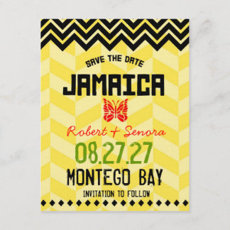 JAMAICA Spara datumlänkens Pappra Datumet