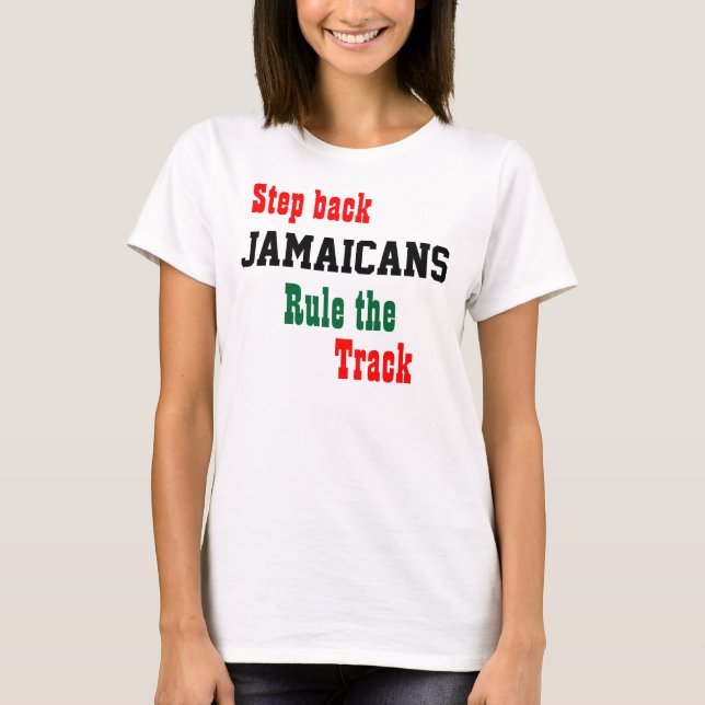 Jamaica sprint team t-shirts (Framsida)