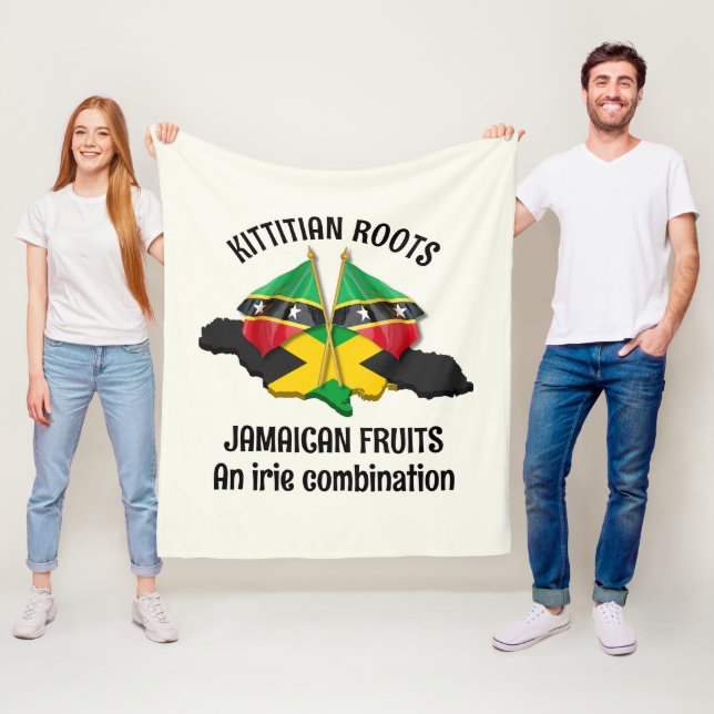 JAMAICA ST KITTS Irie Combination Fleecefilt (På plats)